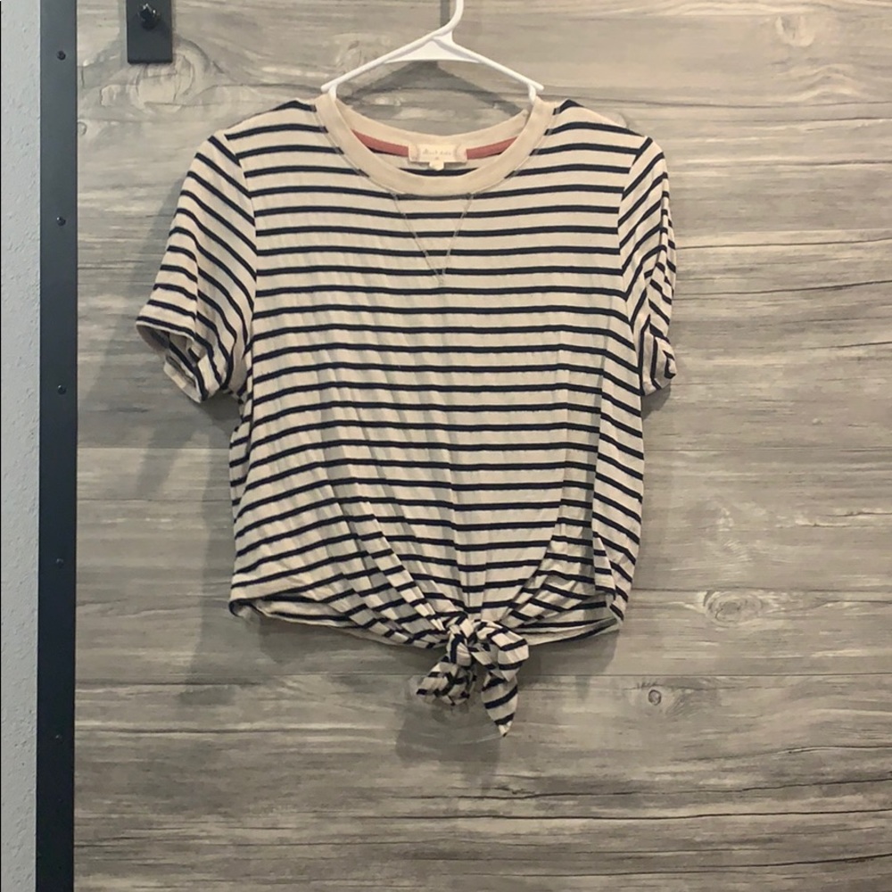 Casual striped tee